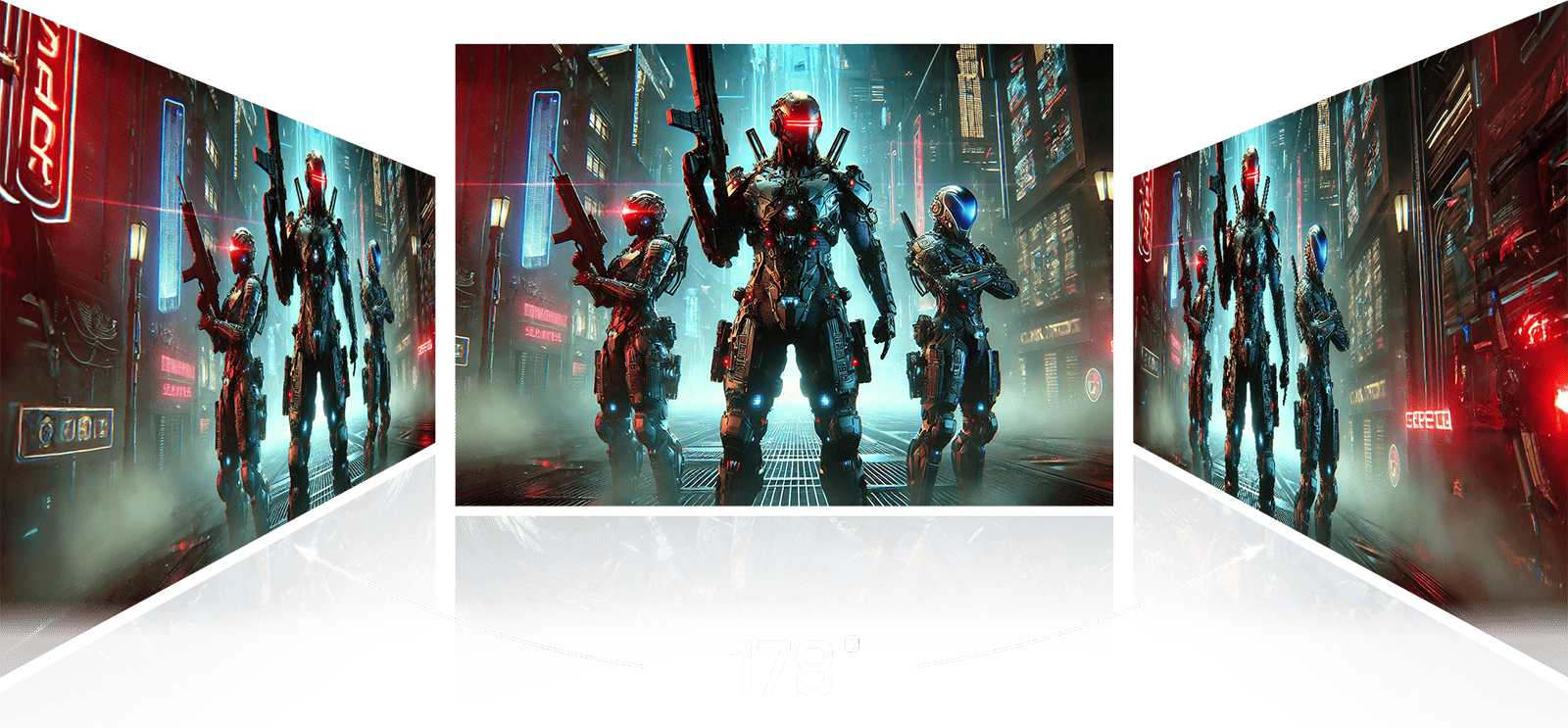 Glare-Free Gaming with SuperClear® IPS