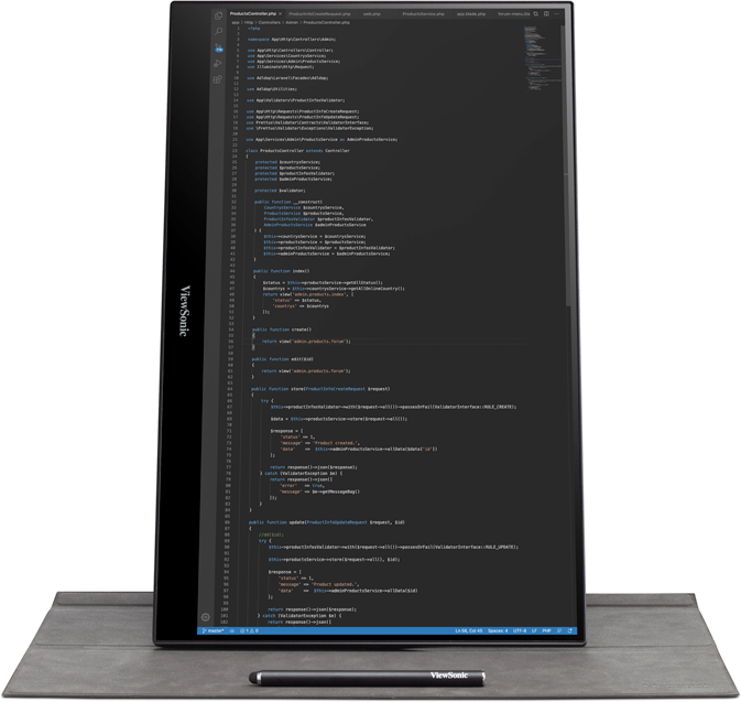ViewSonic TD1655 USB-C搭載15.6型フルHDモバイル10点マルチタッチ