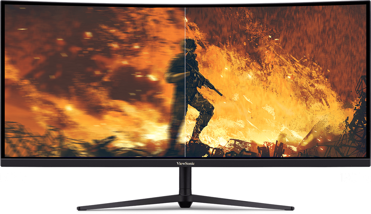 VX3418C-2K 34型 21:9 UWQHD 180Hz 曲面型ウルトラワイドゲーミング