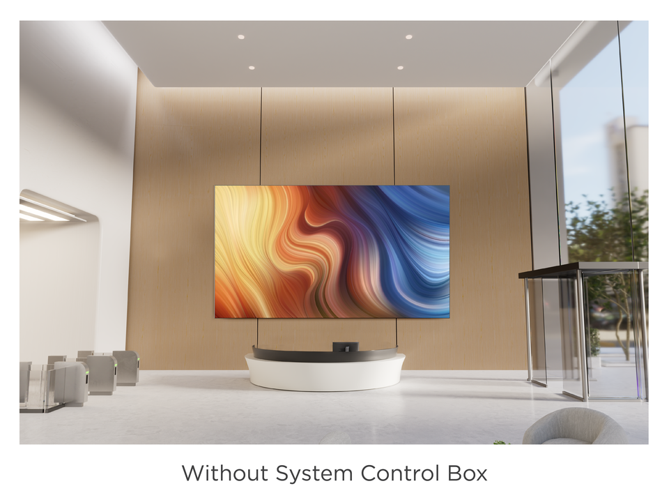 Detachable System Control Box for a Minimalistic Appearance 2