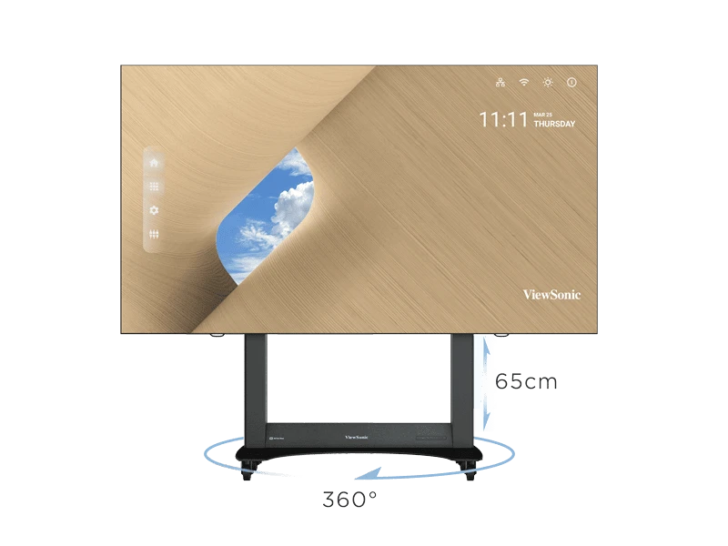 ViewSonic LDS138-151 折り畳み式 138 型オールインワン LED ビジョン