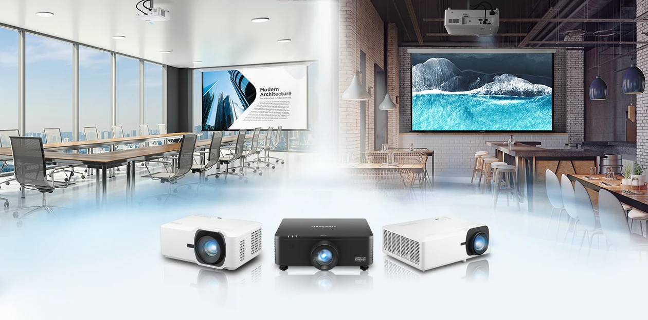 Explore ViewSonics Business Projectors, the Luminous Superior Series