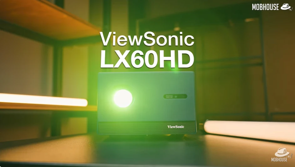 1080p Google TV Projector - ViewSonic LX60HD 1080p Smart LED Projector Review