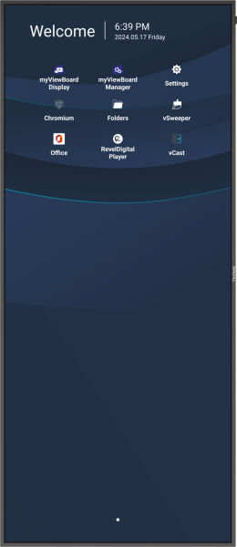 ViewSonic Commercial Display CDE105UW