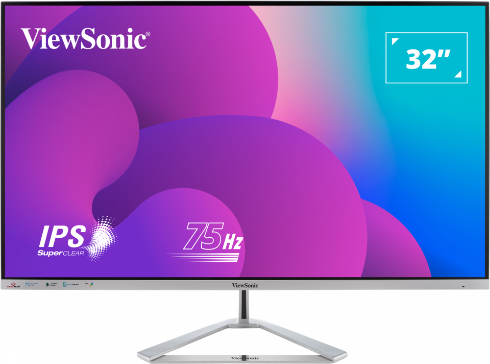 ViewSonic VX3276-MHD-3 32-inch Entertainment Monitor - ViewSonic