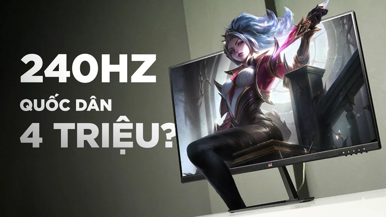 Đây là màn 240Hz QUỐC DÂN mới chỉ 4 TRIỆU! ViewSonic VX2479A-HD-PRO