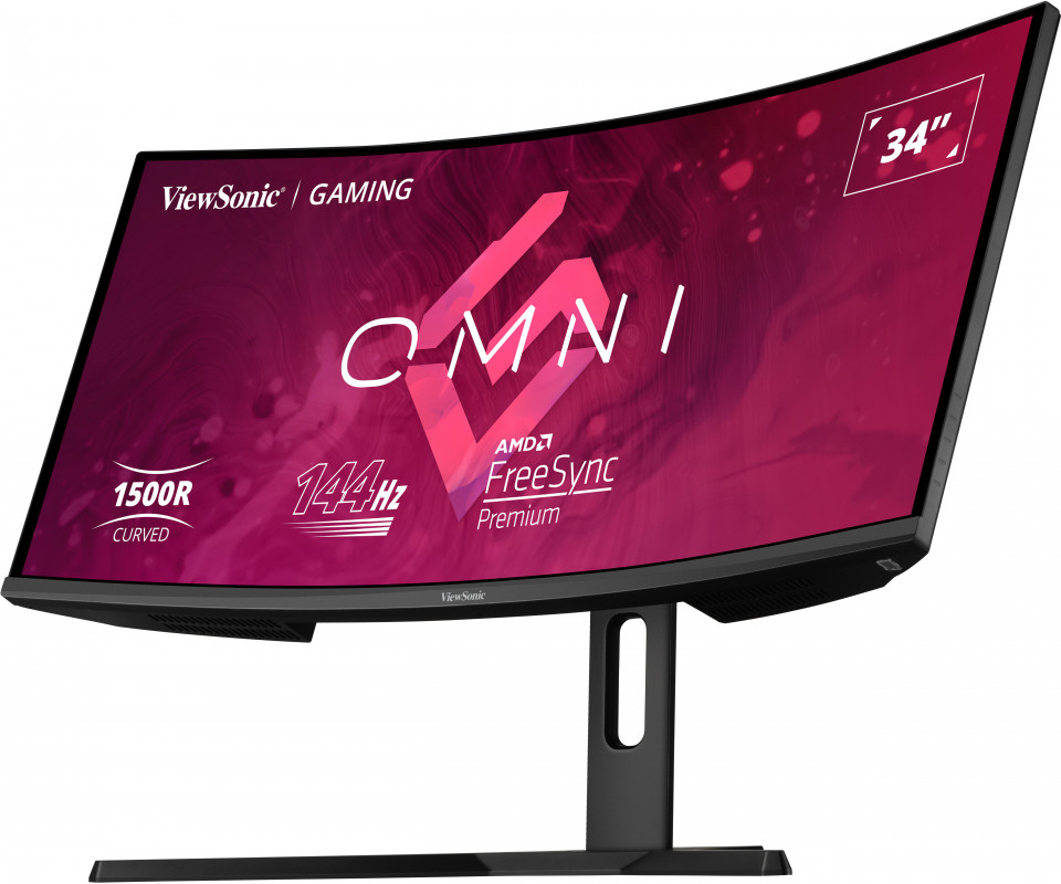 ViewSonic VX3418-2KPC 34” 144Hz Ultrawide Curved Gaming Monitor
