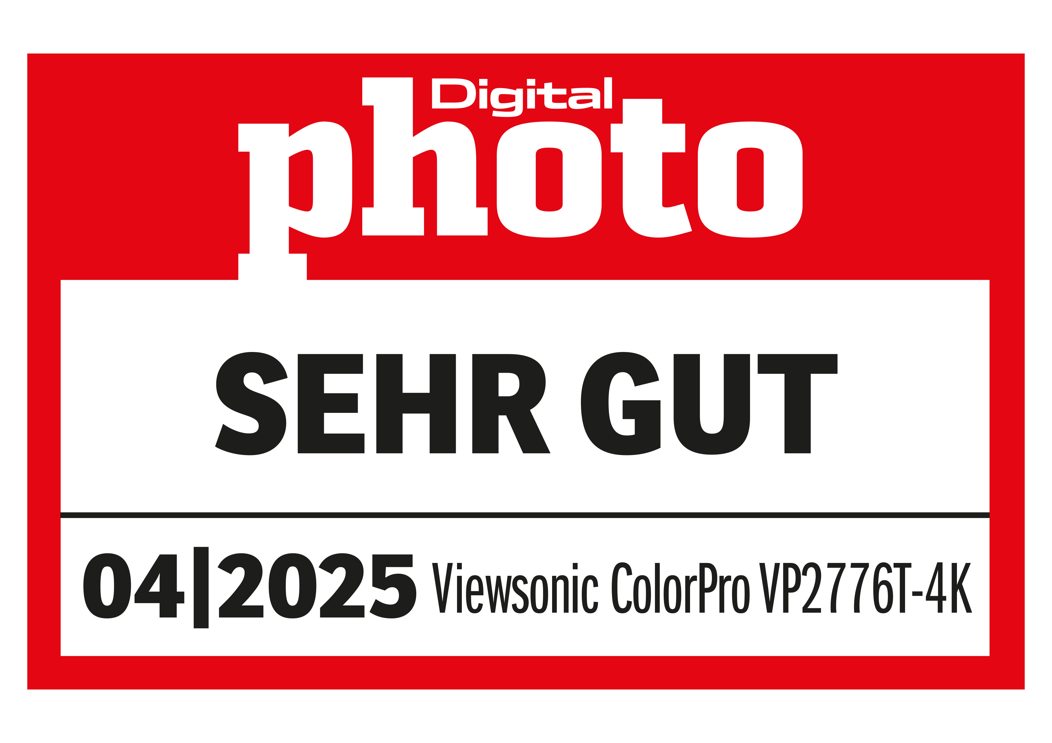 Sehr gut – DigitalPHOTO 04/2025