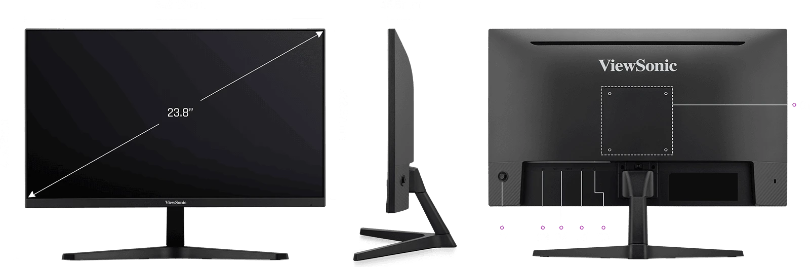 Dimension I/O ports