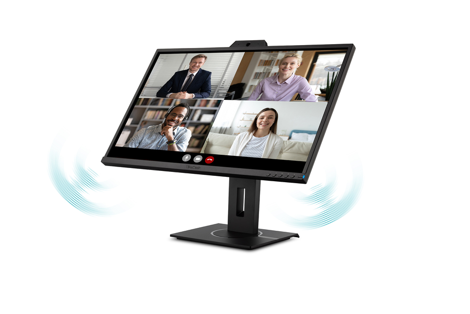 Crisp Audio for All Through Built-in Speakers and Microphone 1