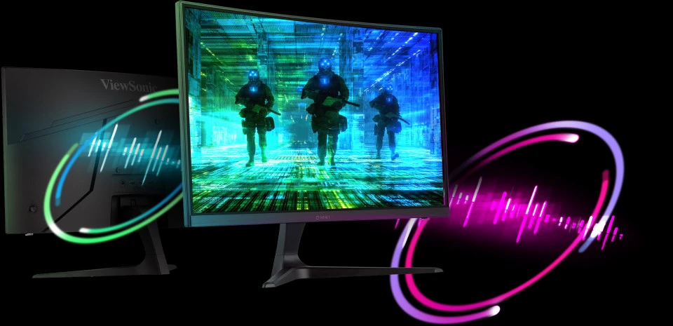 ViewSonic VX2718-2KPC-MHD 27” 165Hz QHD Gaming Monitor - ViewSonic
