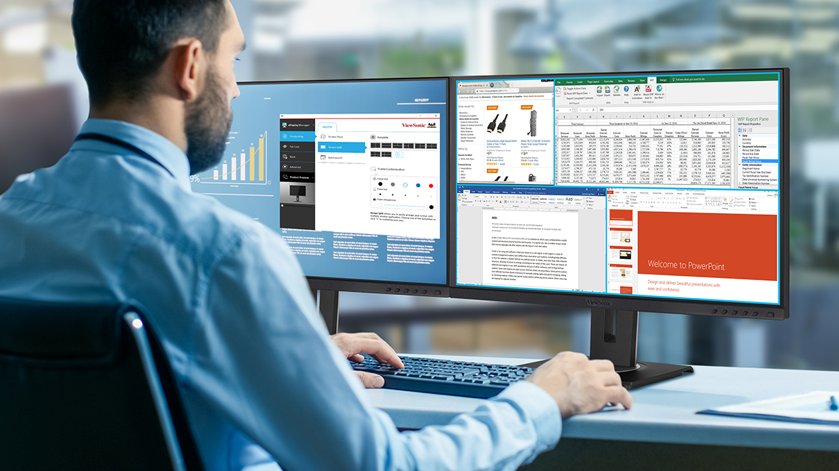vDisplay Manager Screen Split Software | ViewSonic SG - ViewSonic Singapore