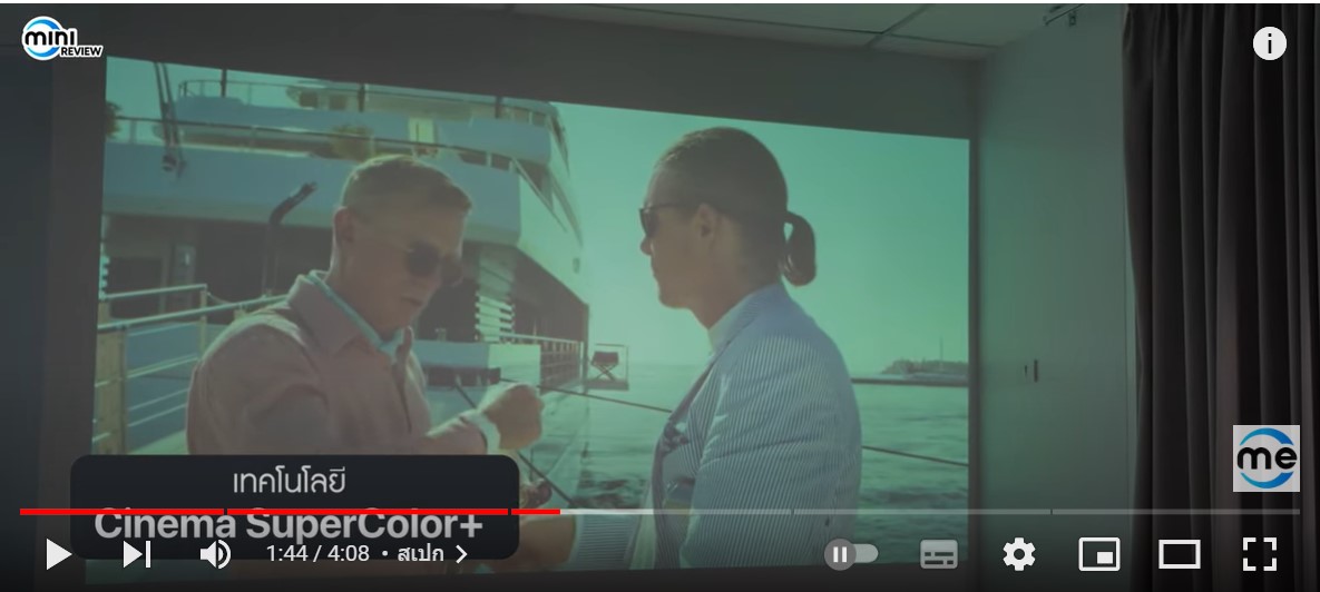 Mini Review ViewSonic X11-4KP - How good is a projector for sixty thousand?