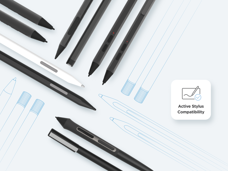 Seamless Touch and Pen Precision with MPP & EMP (optional) 1