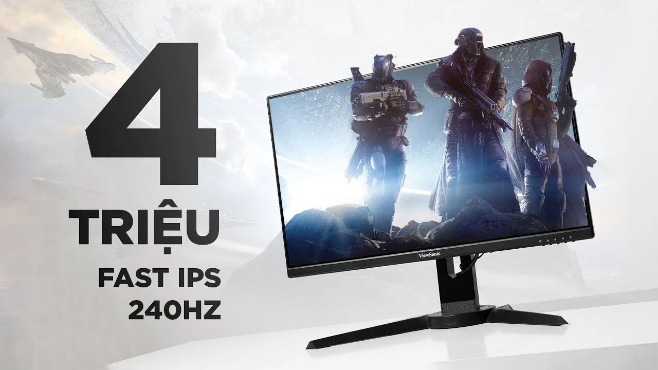 MÀN HÌNH 240HZ FAST IPS CHỈ 4 TRIỆU? ĐÁNH GIÁ VIEWSONIC XG2409A