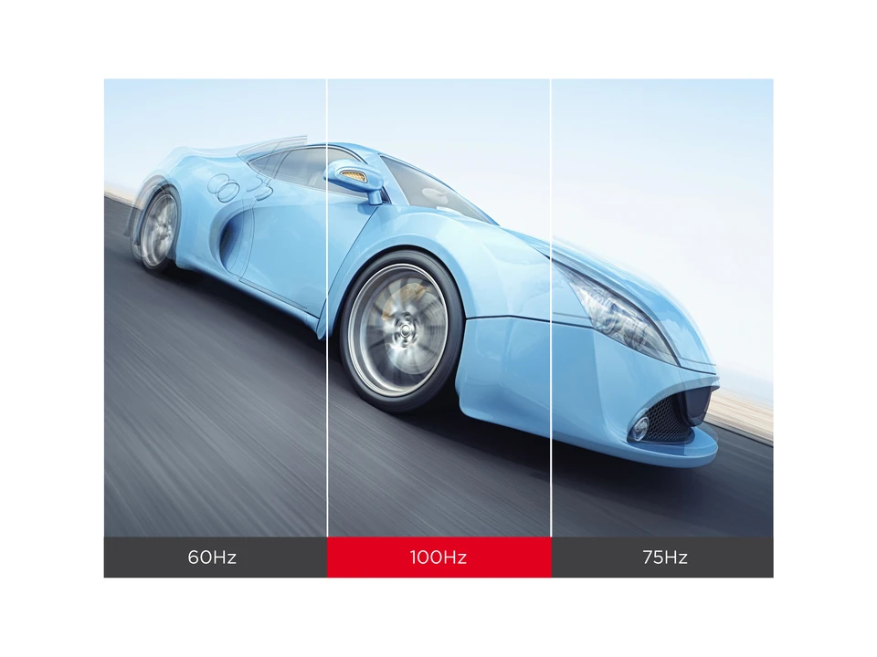 Smooth Visuals with 100Hz Refresh Rate​