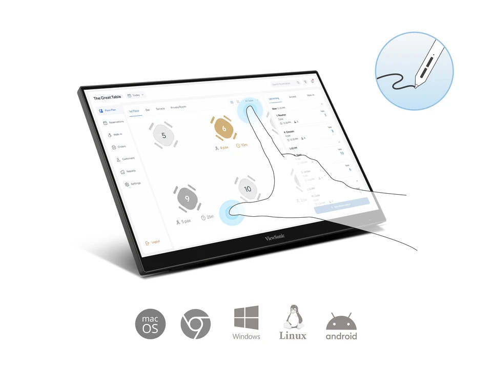 Advanced Touch Capabilities and Screen Performance