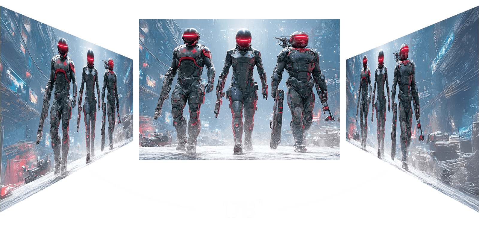 Glare-Free Gaming with SuperClear® IPS