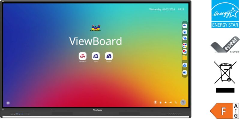 ViewSonic ViewBoard 互動顯示器 IFP8653