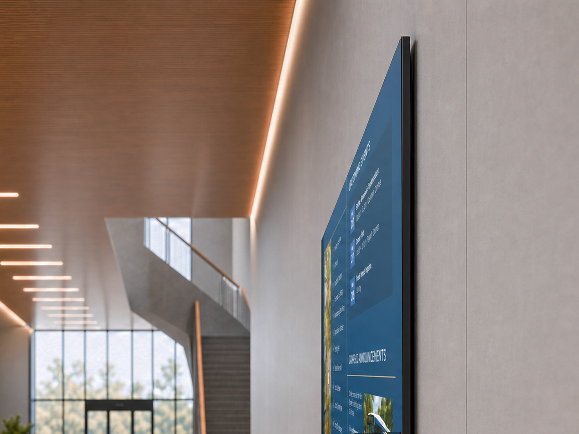 Slim, Bezel-Free Design
