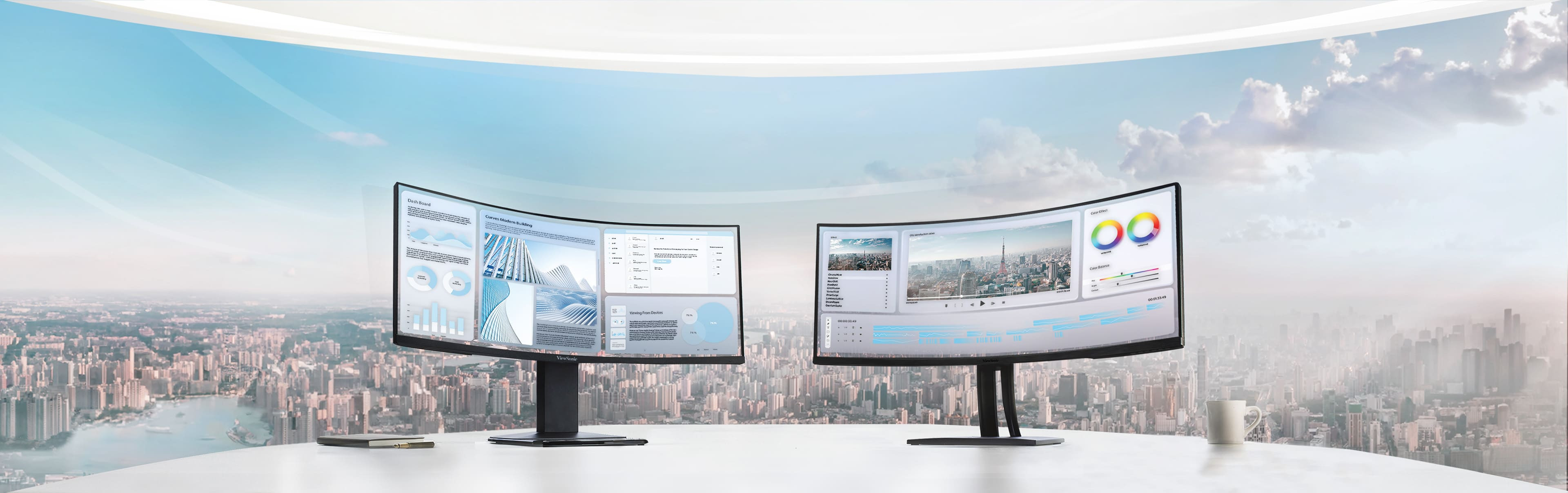 Надширокий монітор ViewSonic