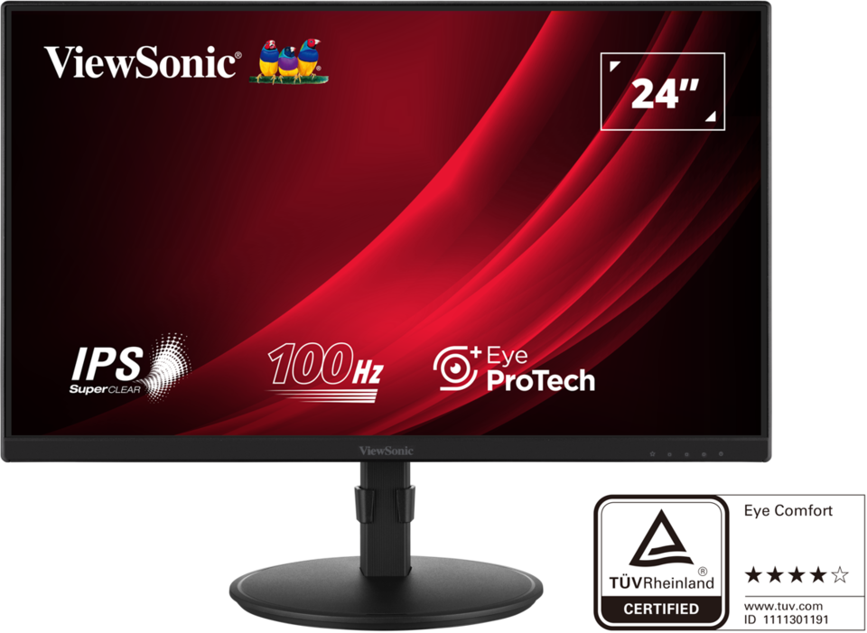 VA2408-HDJ 24-дюймовий IPS Full HD 100 Гц ергономічний монітор