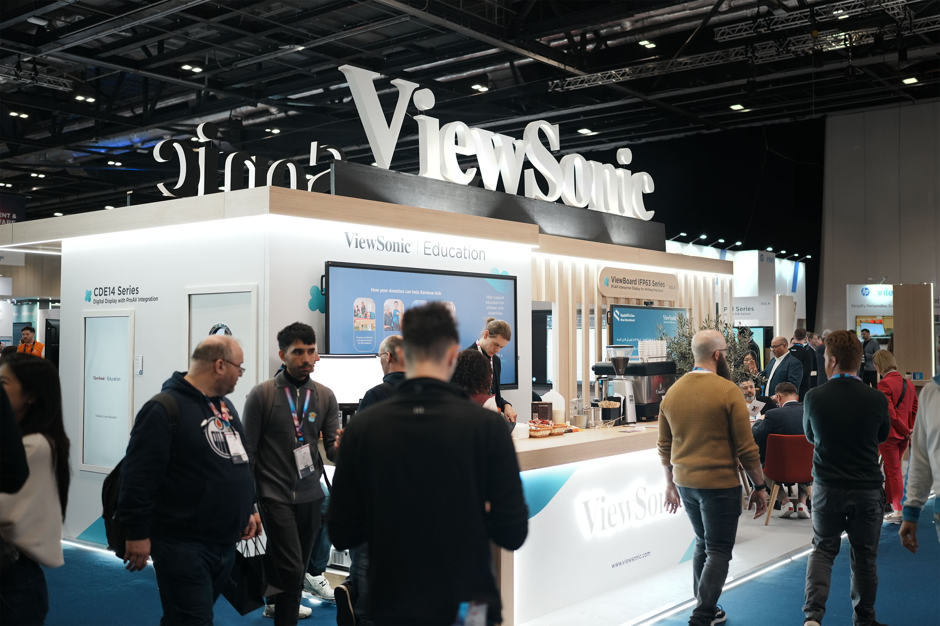 ViewSonic showcases its Education Ecosystem at Bett 2026