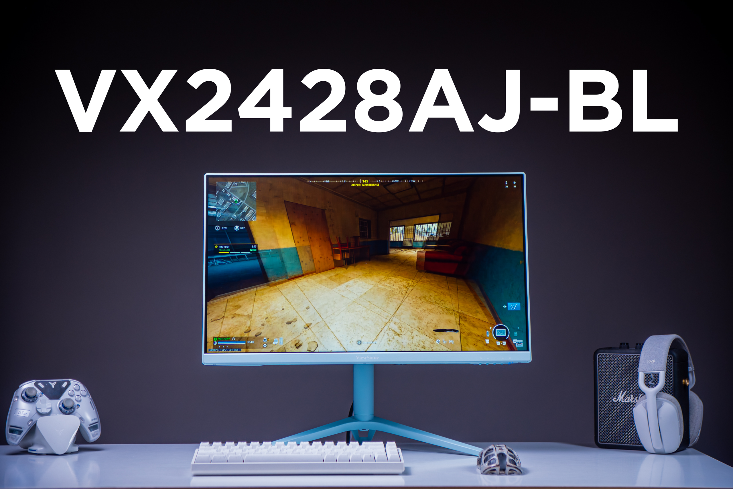 Đánh Giá Màn Hình Gaming ViewSonic VX2428AJ-BL: Hiệu Năng Và Cá Tính