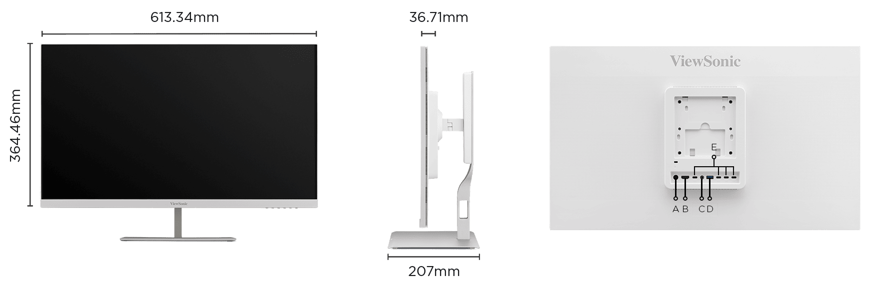 Dimension & I/O Ports 