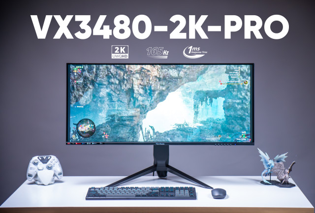 Đánh giá màn hình ViewSonic VX3480-2K-PRO – Siêu rộng, siêu mượt, siêu đã