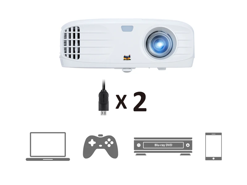 ViewSonic PG700WU 3,500 Lumens WUXGA Business Projector