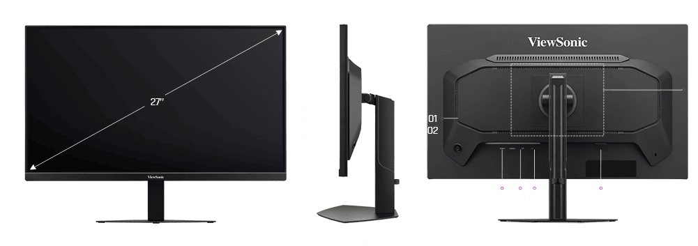 Dimension I/O ports